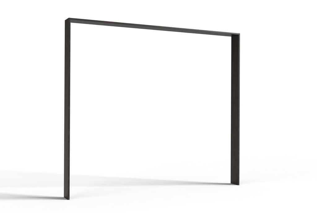 Kleiderschrank "Malmö" aus Spanplatte in Graphit. Abmessungen (B/H/T) 273x213x12 cm