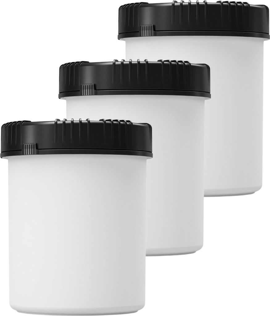 3er Set: 1500 ml Packo Vorratsdose, Dose mit Deckel, Frischhaltedose, Mehldose, Gewürzdose