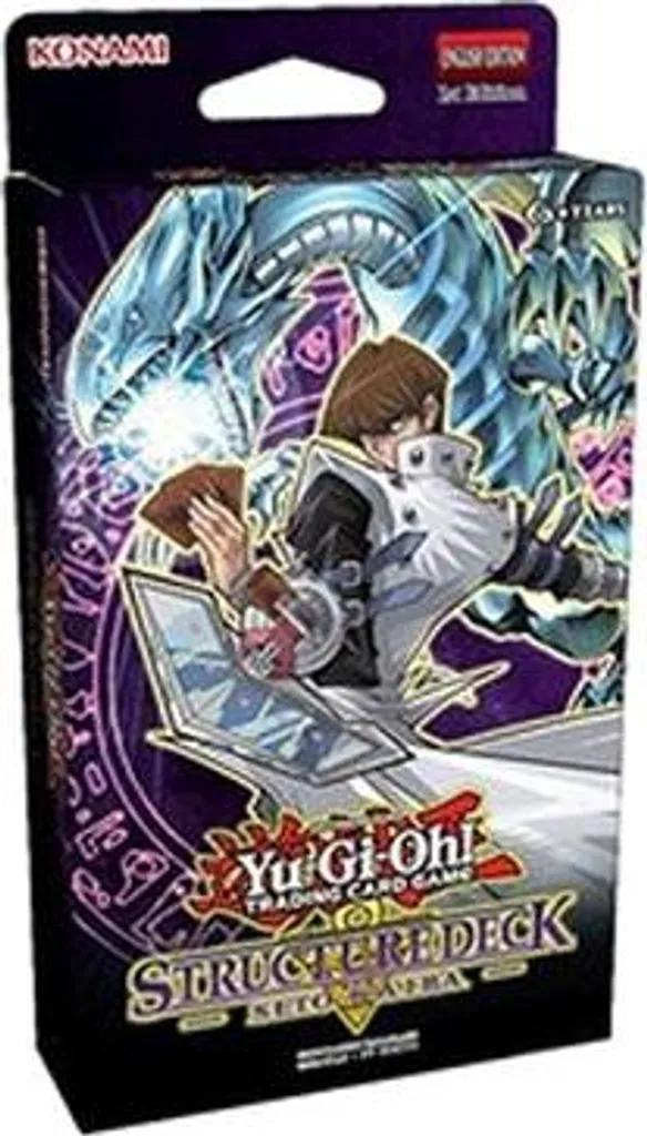 Jeu de Cartes Yu-Gi-Oh! Deck Seto Kaiba : Idéal pour Débuter le Duel