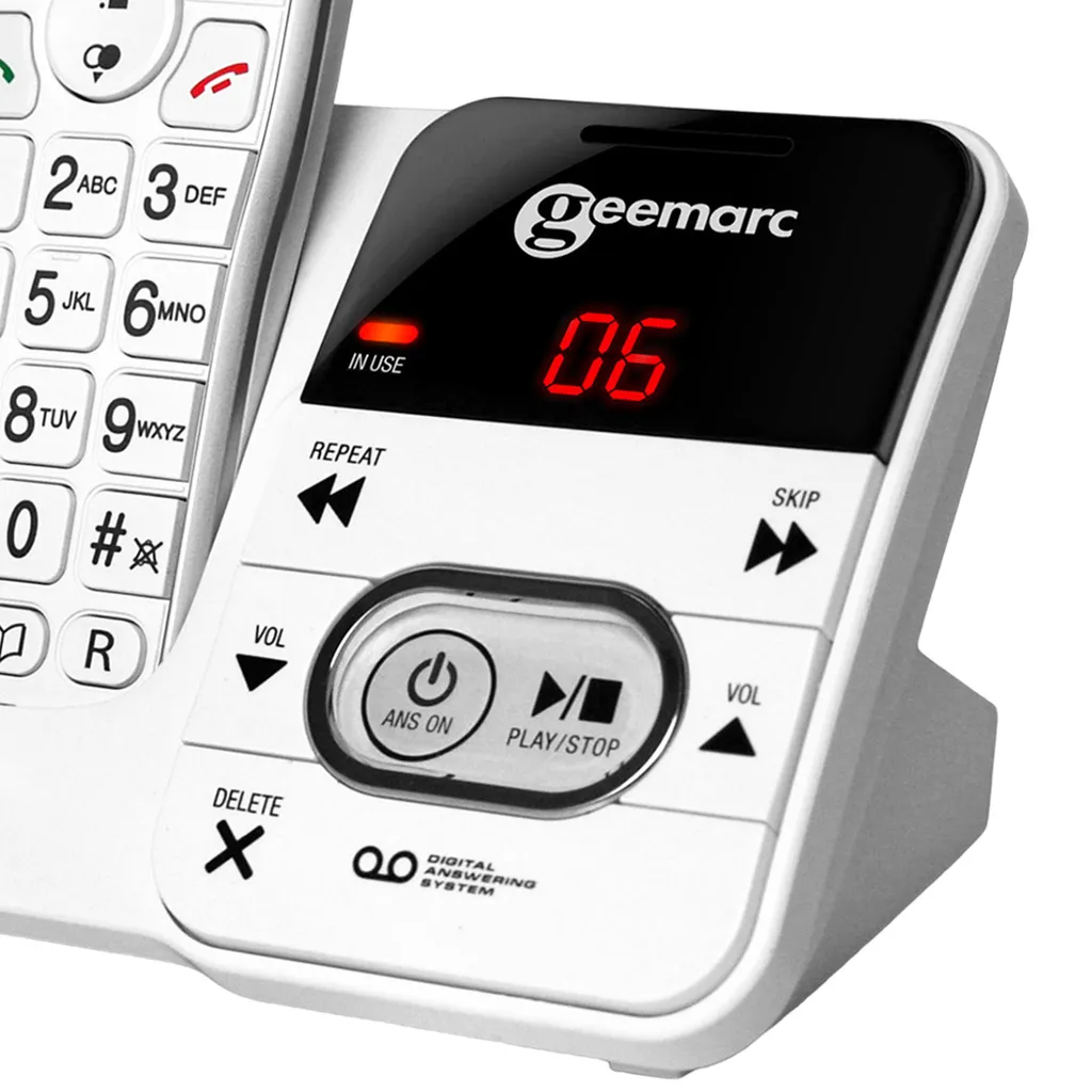 Téléphone Senior Ergonomique Pack 296 : Solution Vision et Audition