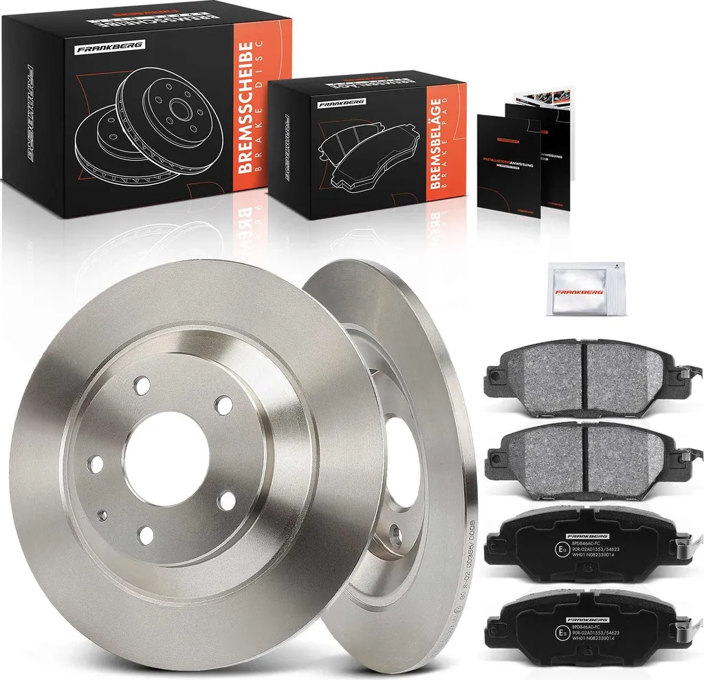 Kit freinage arrière disques et plaquettes pour Mazda CX-5 2.0 2.2 2.5