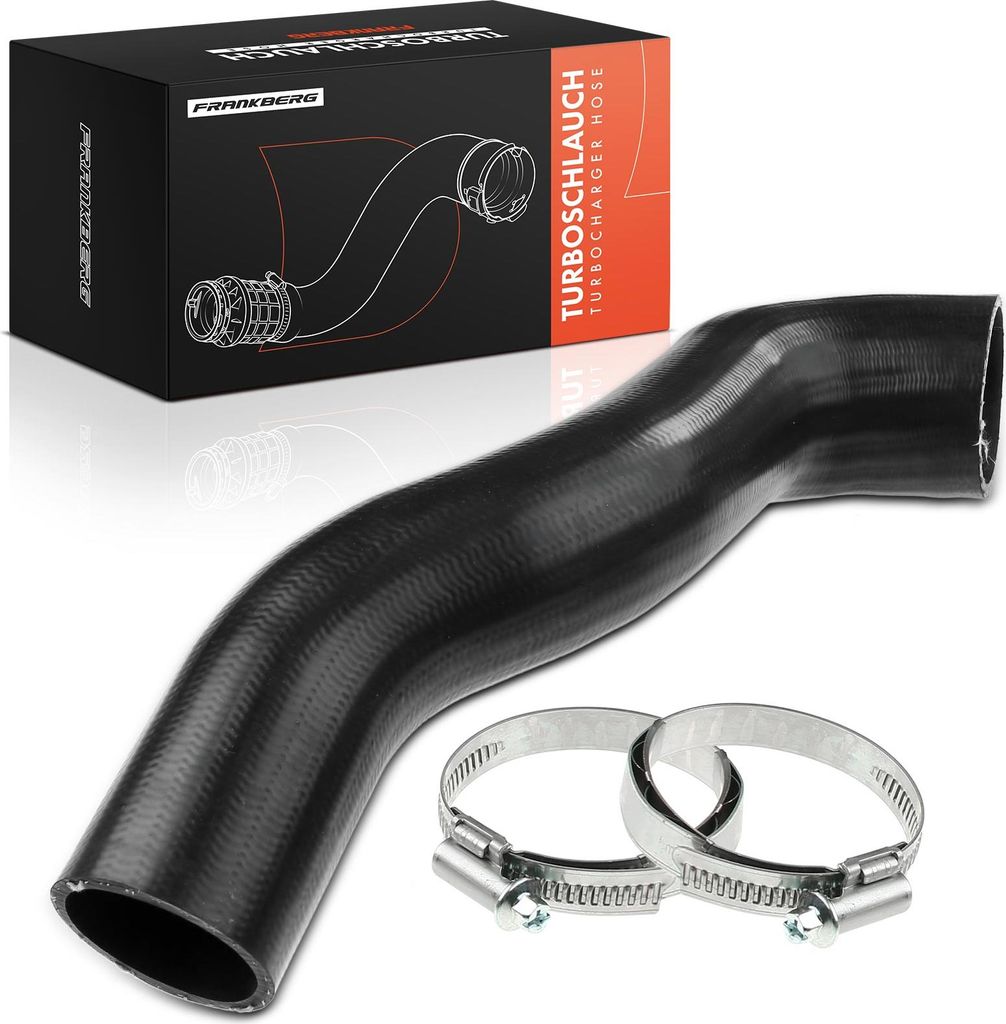 Frankberg 1x Kühlerschlauch Turboschlauch für Volvo S60 I 384 V70 II 285 XC90 I 275 2.4L 2000-2014