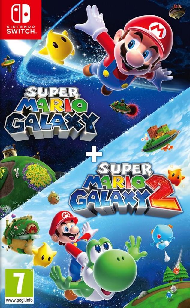 Nintendo Switch Super Mario Galaxy 1 + 2 Neu Produktbild 