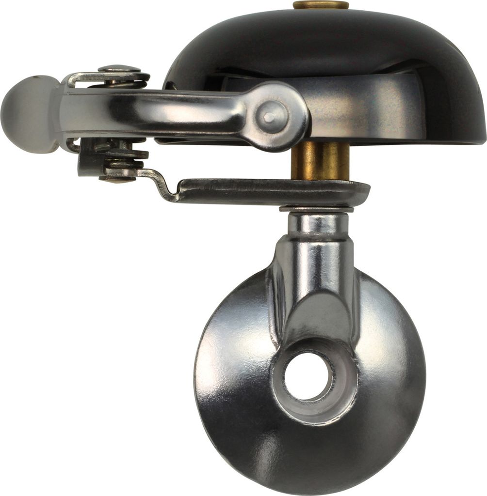 Crane Bell Co. Suzu Mini Klingel Glocke Retro neo-black Ahead Cap Mount
