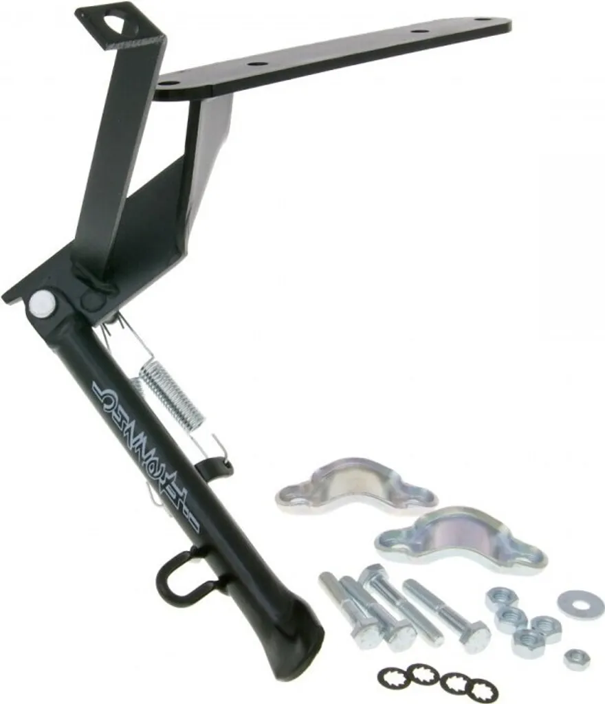 Béquille latérale anti-chute pour réparer un scooter MBK Ovetto 50