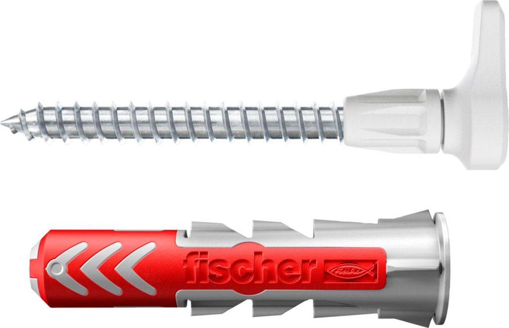 Fischer Dübel-Set Duopower 6.0 x 30 mm - 6 Stück