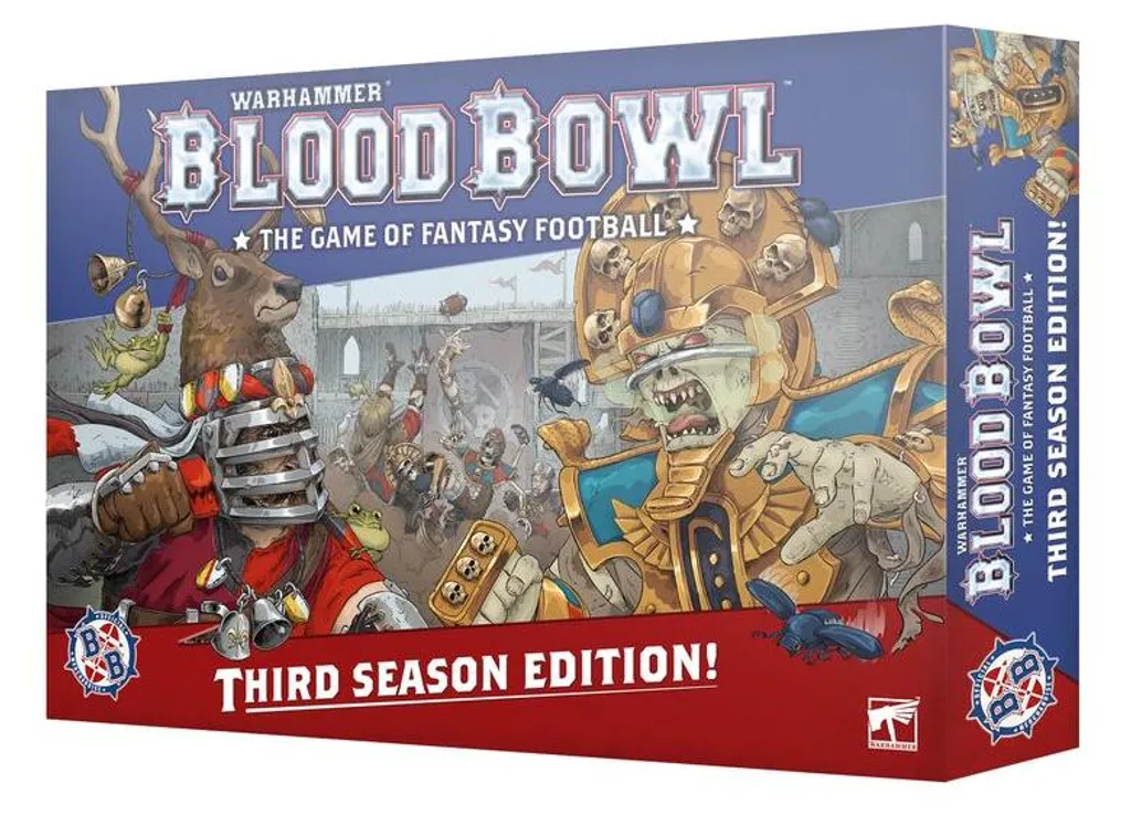 Blood Bowl Saison 2025 Warhammer Jeu de Stratégie pour Ligues et Tournois
