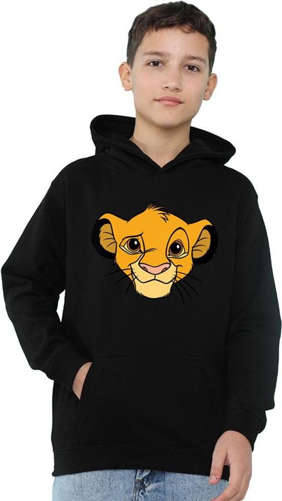 The Lion King - Kapuzenpullover für Kinder TV22964 (116) (Schwarz)
