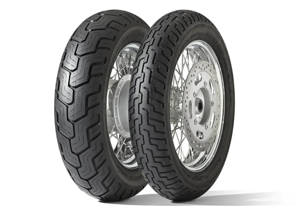Pneu Moto DUNLOP D404F 100/90-19 57H TL - Pneu Avant Route Custom