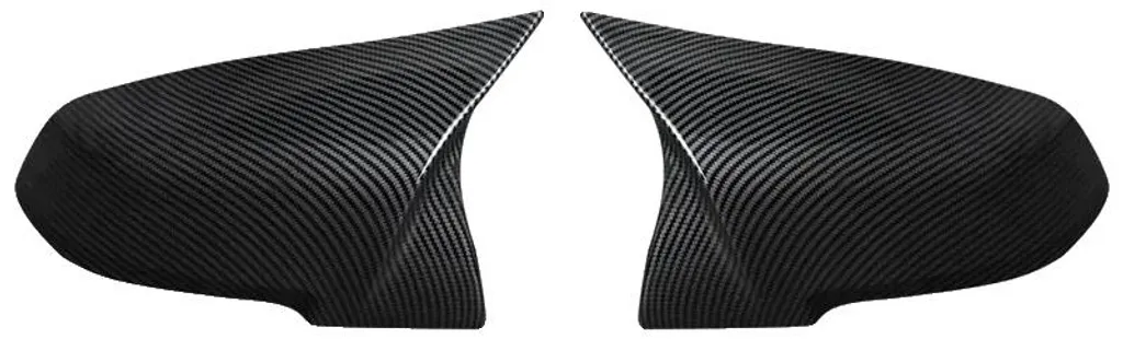 Coque de rétroviseur look carbone - Montage par clip - Finition sport