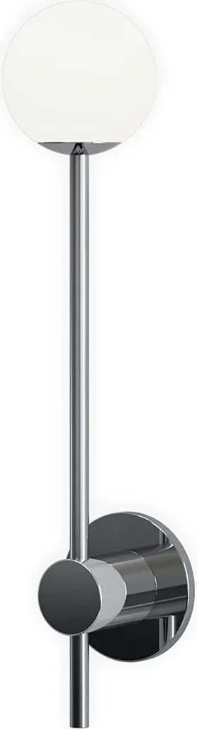 Luminaire de salle de bain Astro Orb Chrome poli, style boule chic