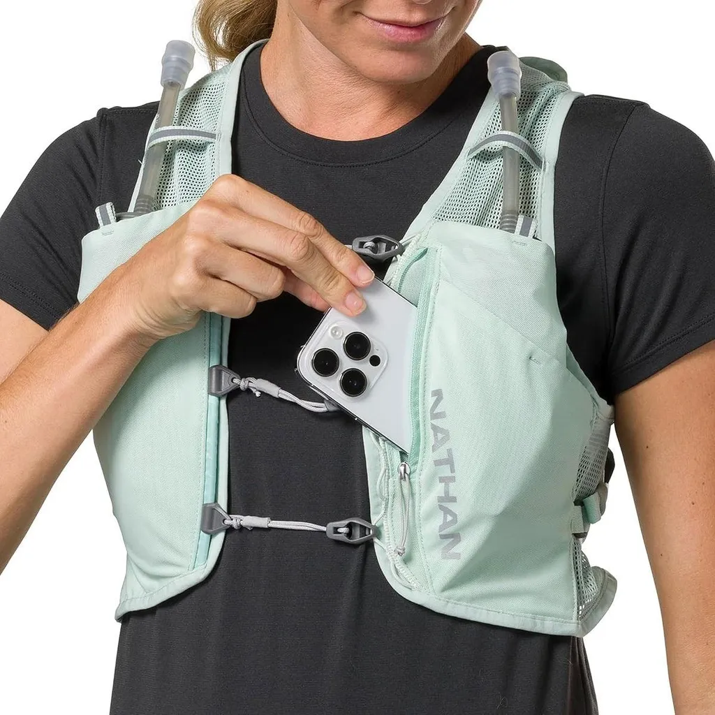 Sac d'hydratation femme Nathan 4L pour trail et marathon Menthe
