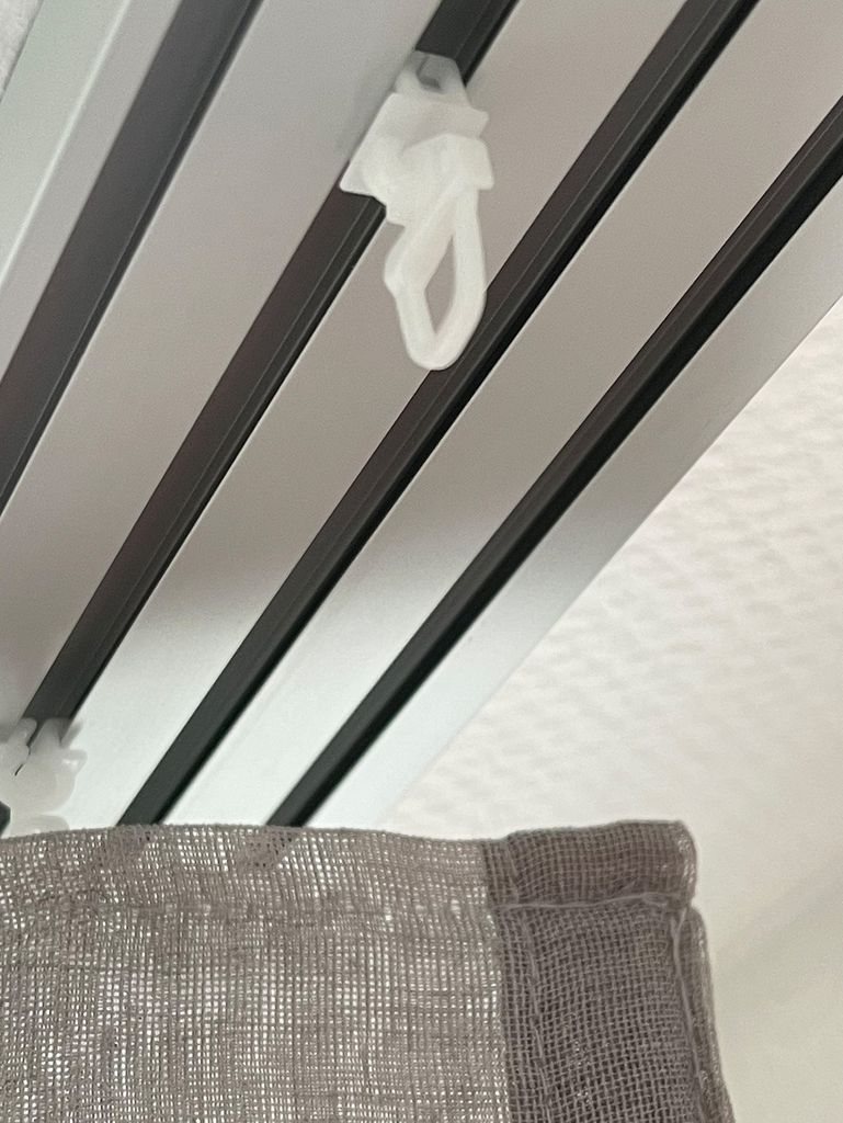 10x Gardinenschienen Stopper - Passend Für Swish Solo Glyde | Weiß Kunststoff