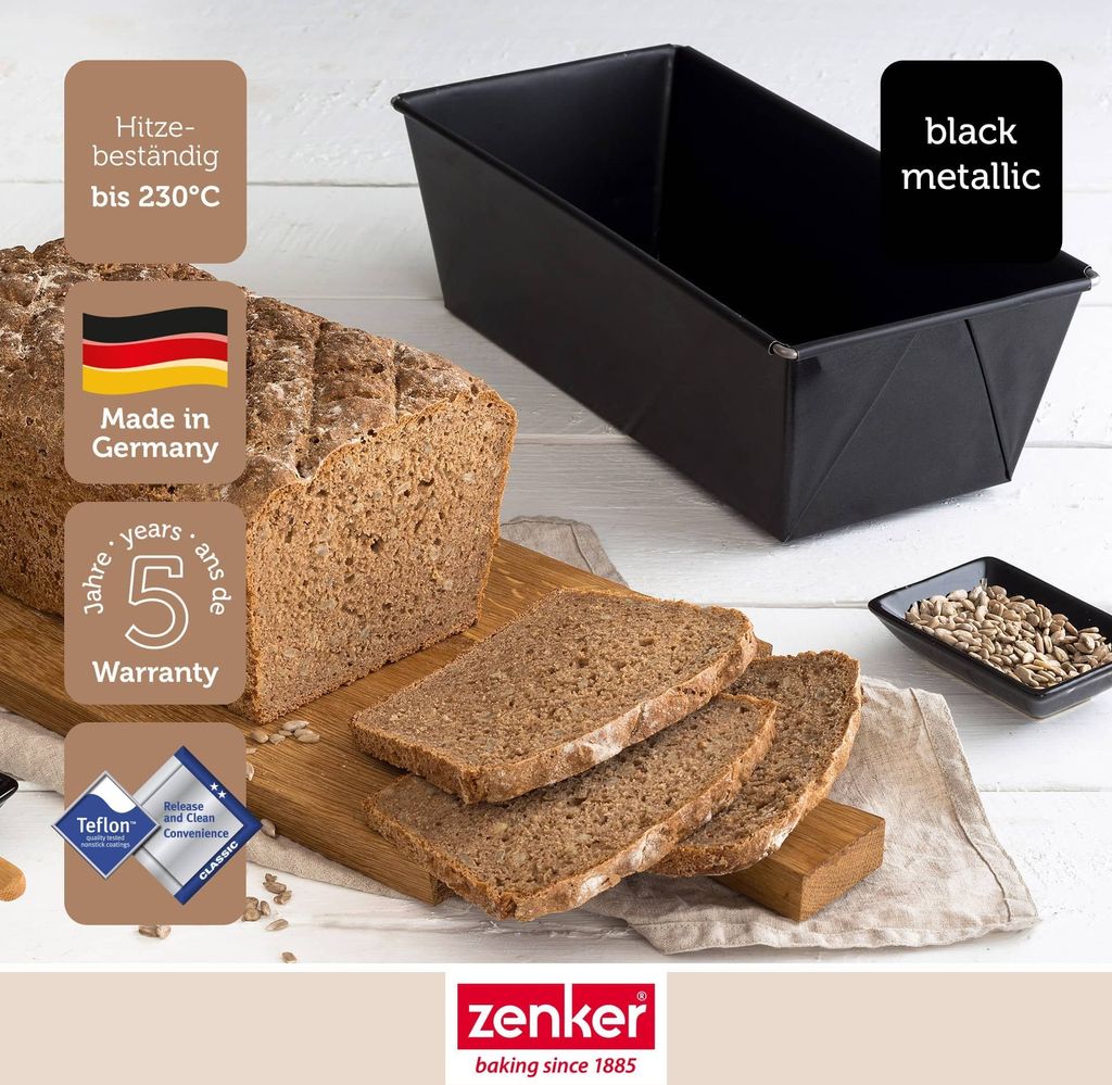 ZENKER Brotbackform antihaftbeschichtet, Länge: 300 mm Produktbild 2