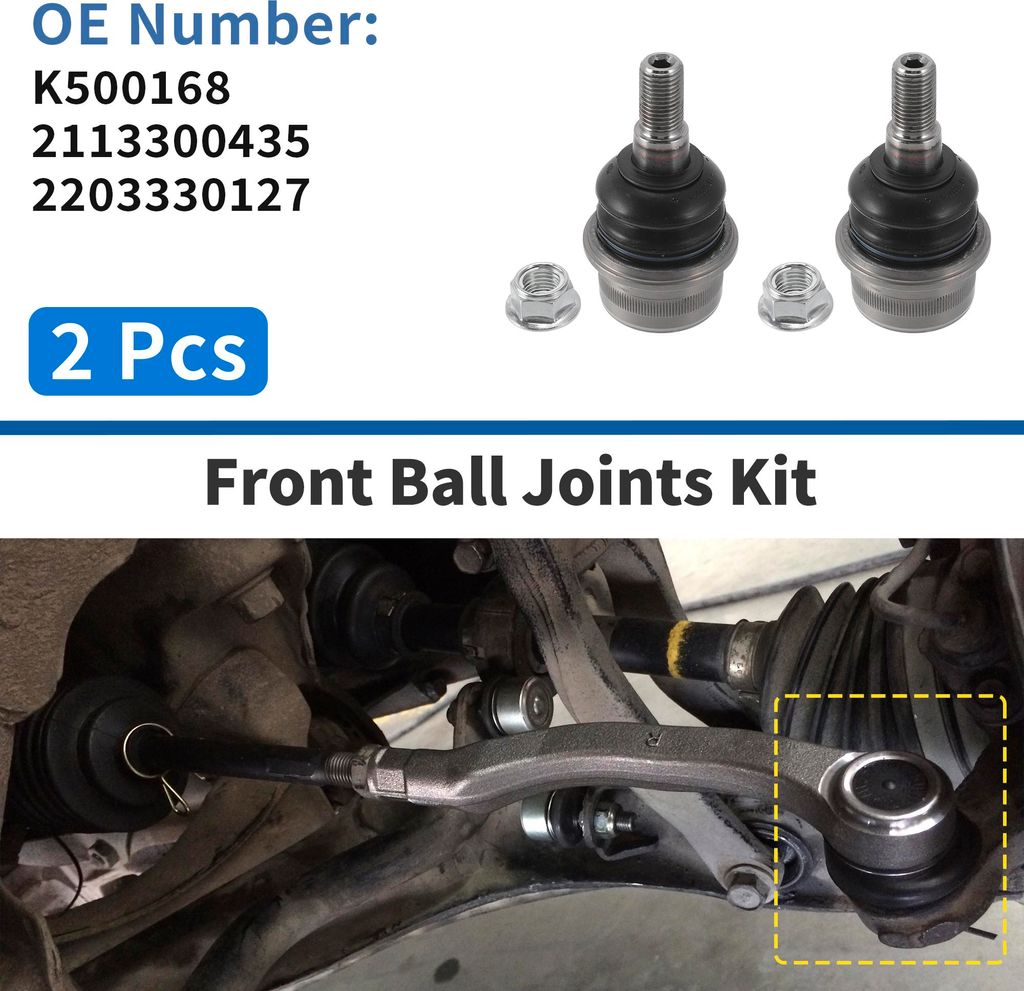 2 Stück Vordere Untere Kugelgelenke Für Mercedes-Benz E320 2003-2009 Für Mercedes-Benz E350 2006-2009 Aufh?ngungs-Kugelgelenk-Set Nr.K500168/211...