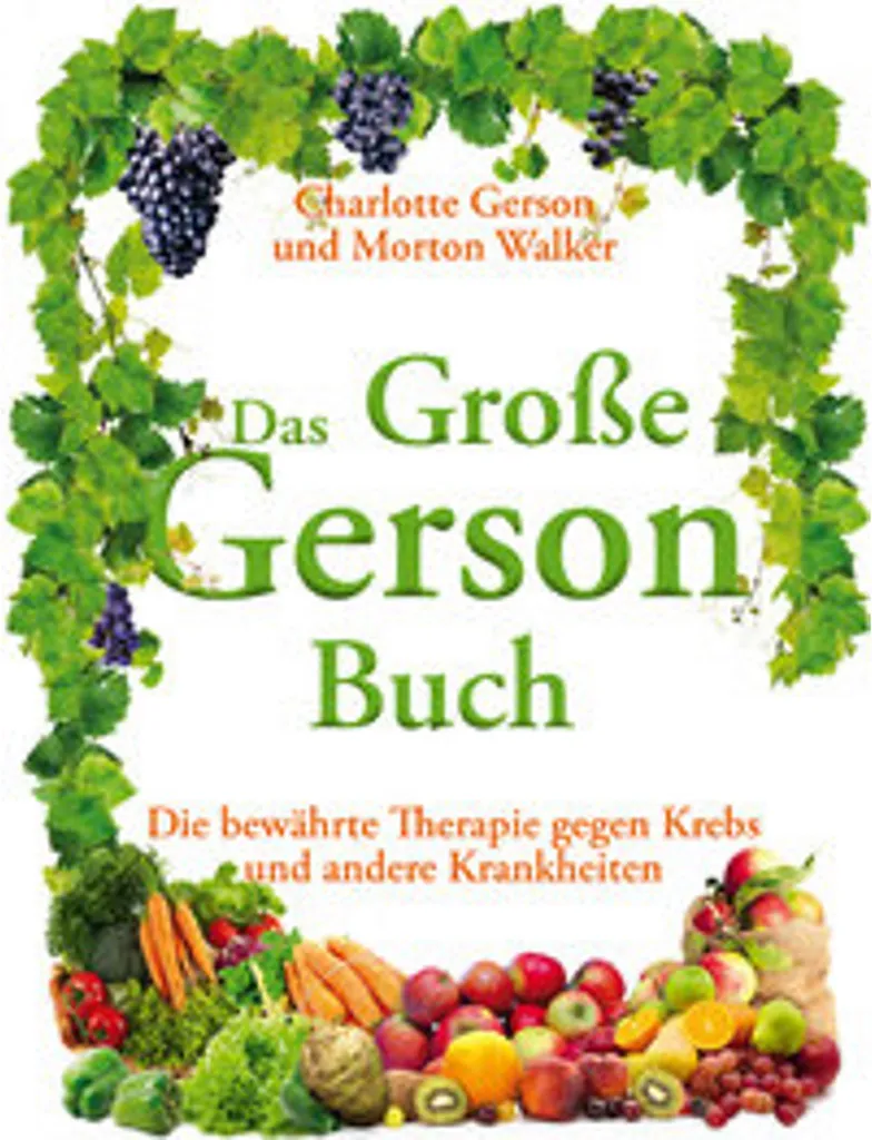 Méthode Gerson : Das Große Gerson Buch avec Recettes et Soins Naturels