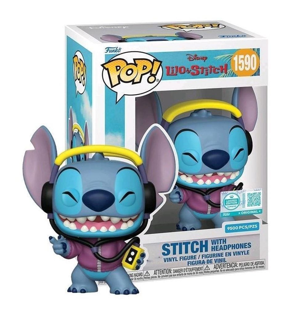 Funko Pop! Lilo & Stitch - Stitch Z Słuchawkami Limitowana Edycja 9500Sztuk (1)