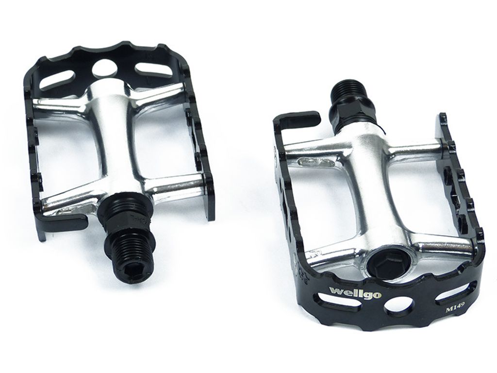 Pedali ENLEE Mountain Bike Alluminio Antiscivolo – Cuscinetto DU, Piattaforma Larga