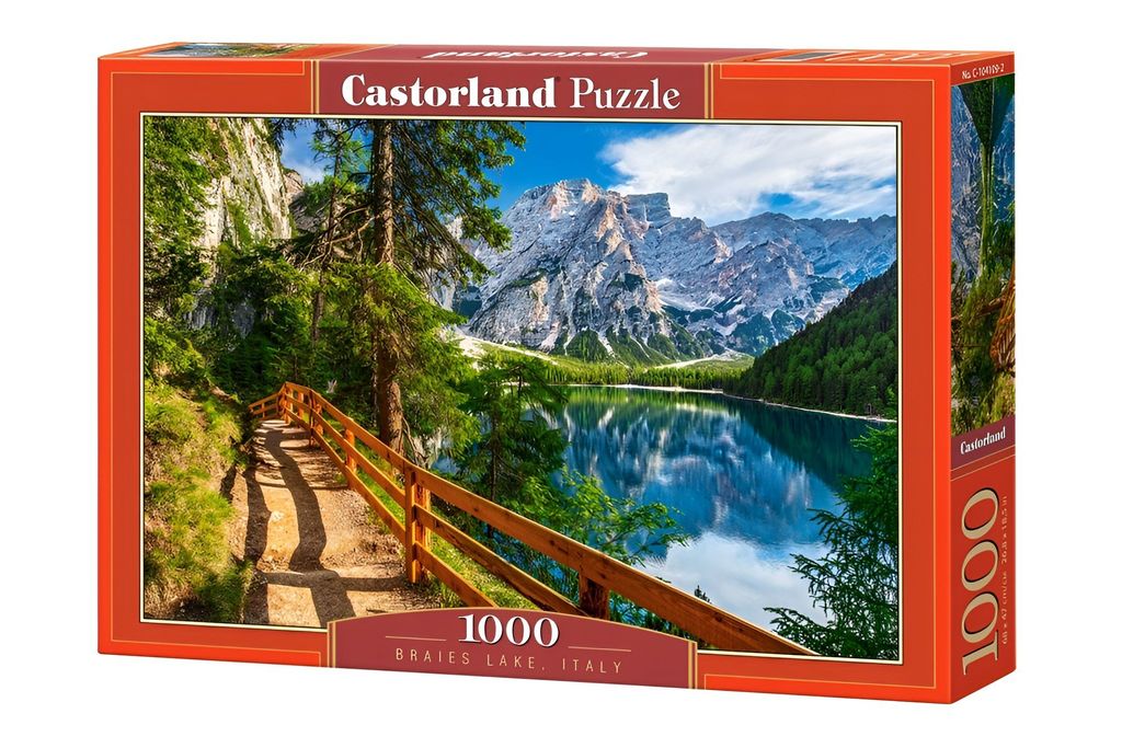 Castorland Braies Lake, Italy 1000 pcs, 1000 kusov, Obrázok produktu 