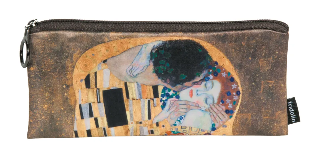Porte-plume de Calligraphie Klimt Idée Cadeau Artiste 19x9x1,5 cm Chic