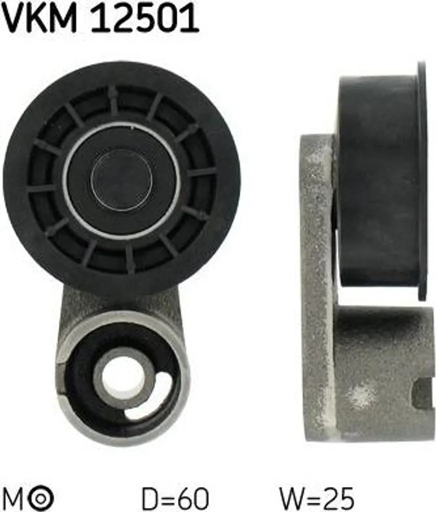 Tendeur de courroie SKF VKM 12501 pour révision distribution Alfa 145