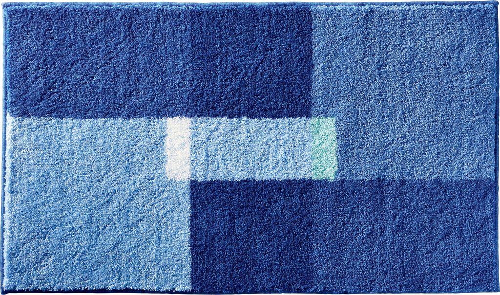 Erwin Müller Badematte Zagori" blau 50x80 cm"