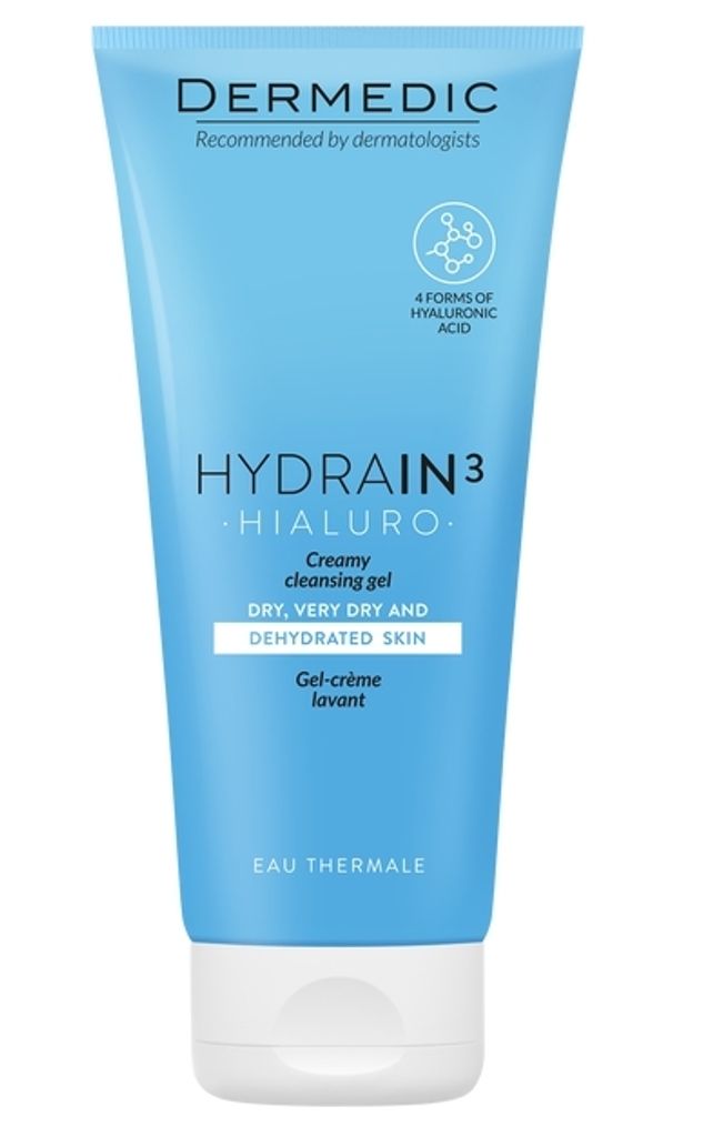 DERMEDIC HYDRAIN 3 HIALURO Creamy Face Wash 200ml Produktbild 