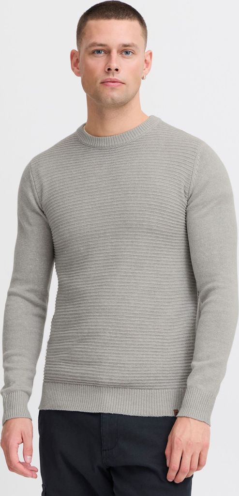 INDICODE IDRicardo Herren Strickpullover Grobstrick Pullover mit abgesetztem Strickmuster