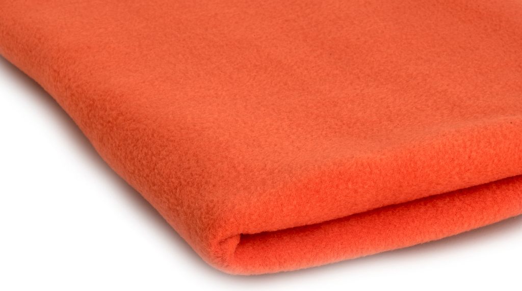 Polar Fleece tkaniny 200 g/m2 Tangerine 50 x 155 cm Obrázok produktu 