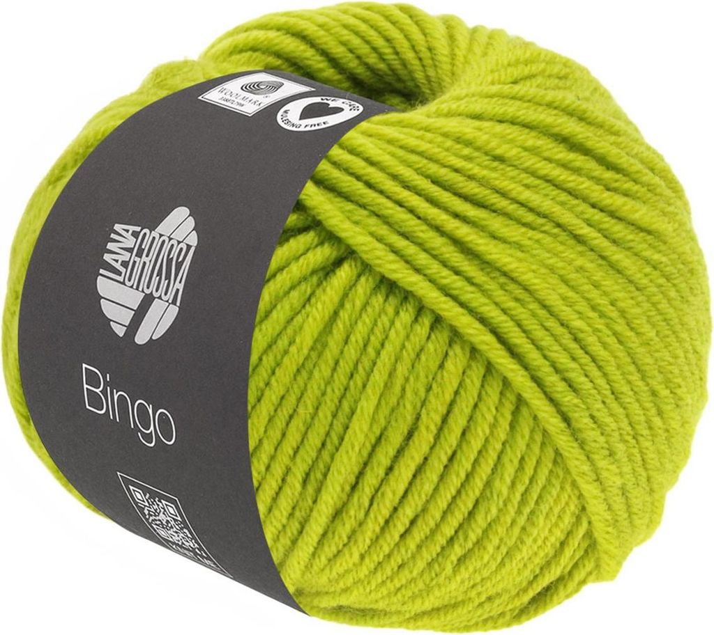 Lana Grossa Bingo 728 Kiwigrün 50g Produktbild 
