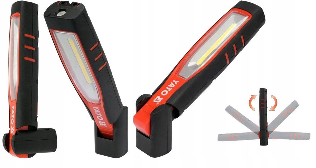 Yato YT-08524, IP65, Litowo-jonowa (Li-Ion), 260 mm, 53 mm, Zdjęcie produktu 