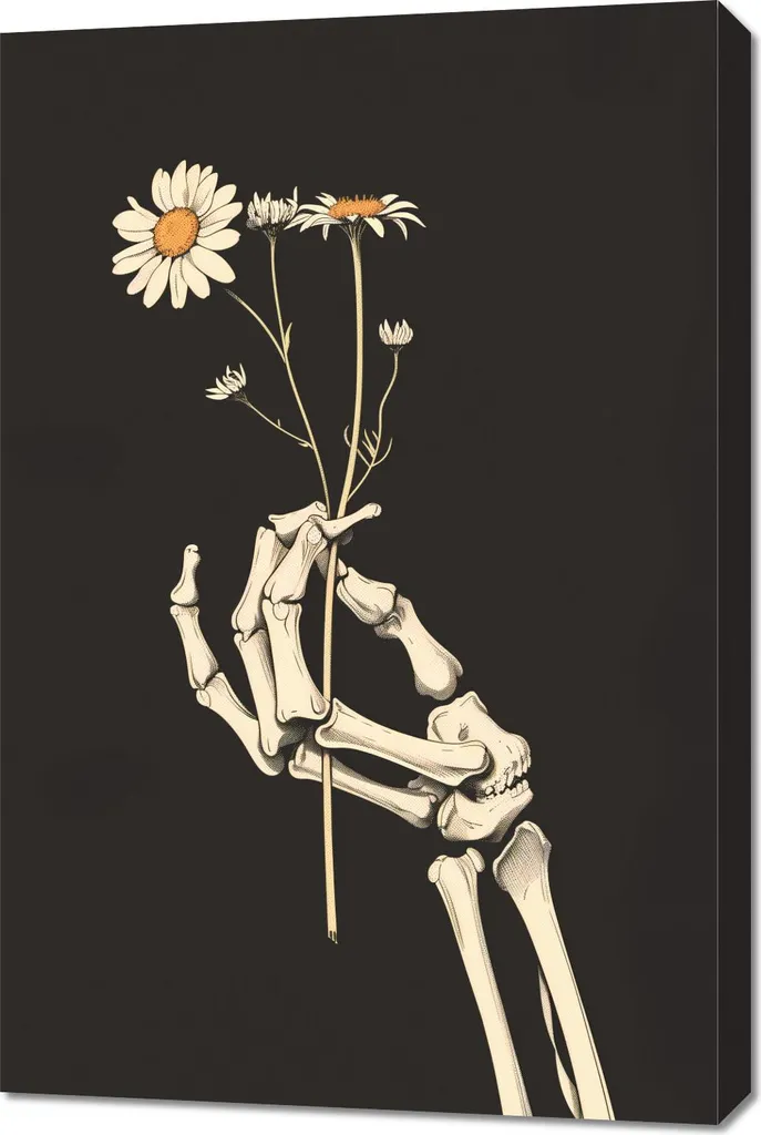 Quadro da Parete 60x90 Vita e caducità - Arredamento Casa Contemporaneo
