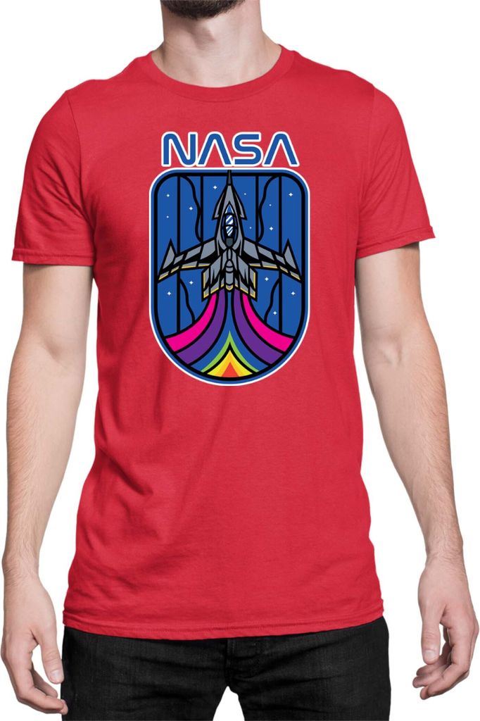Herren T-Shirt Nasa Space Theme Nasa 008, Man 3XL / Rot