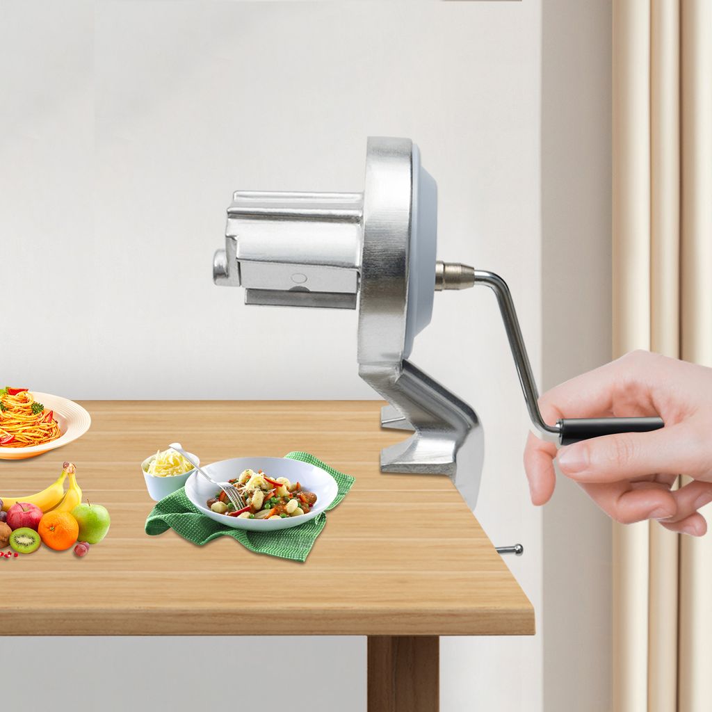 Nudelmaschine Manuell Pasta Maschine Aluminiumlegierung Spaghetti Maschine Nudelherstellung Pastamaschine Spaghetti Nudeln Pastamaker Küchenmaschine
