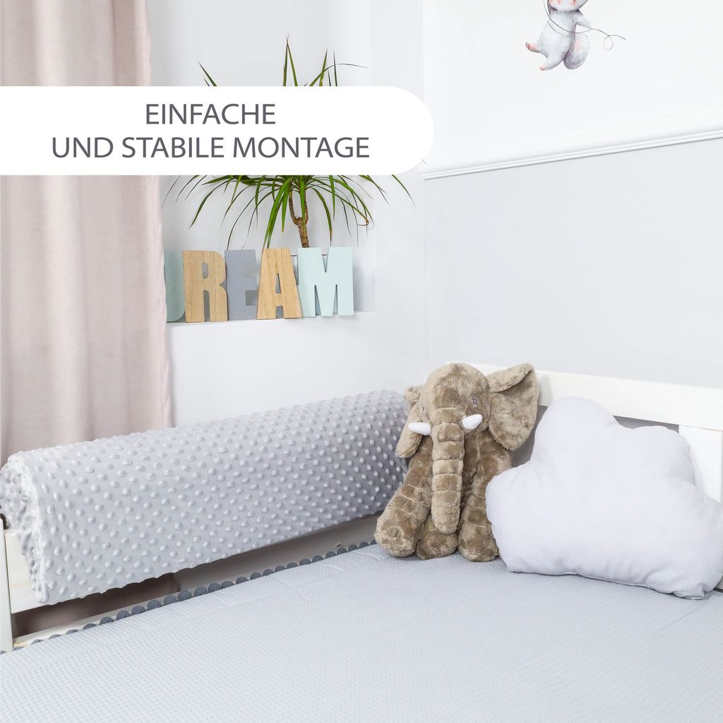 Bettkantenschutz für Kinderbetten  120 cm- Schutz für Produktbild 2