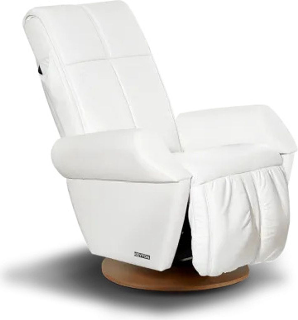Massagesessel Keyton Royal H10 Farbe: Snow White | Holz: Walnuss