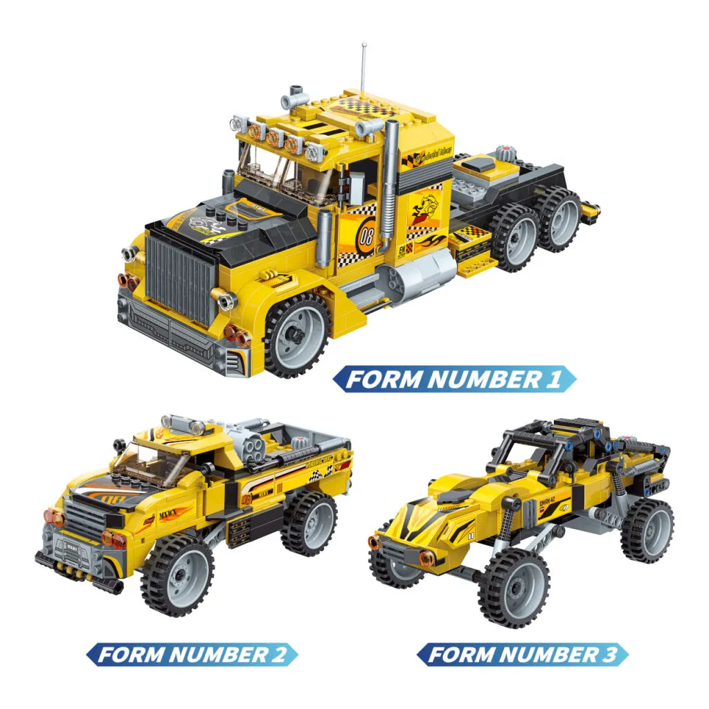 Qman 42108 Brave Transporter : Jouet de Construction Unlimited Ideas