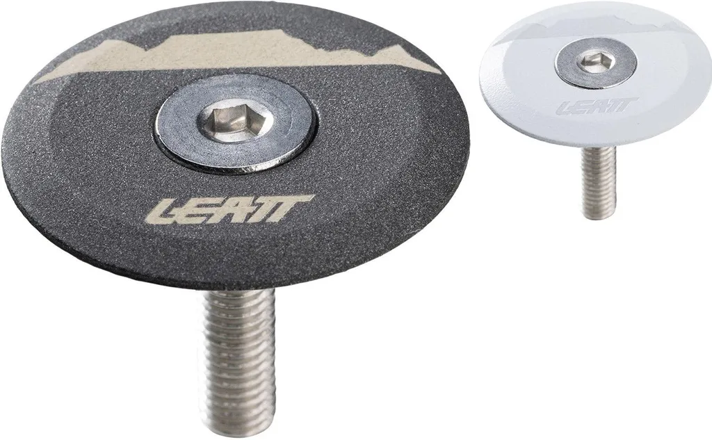 Leatt Top Cap CeraMAG Ultra-Léger avec Finition CeraBone et Vis Titane