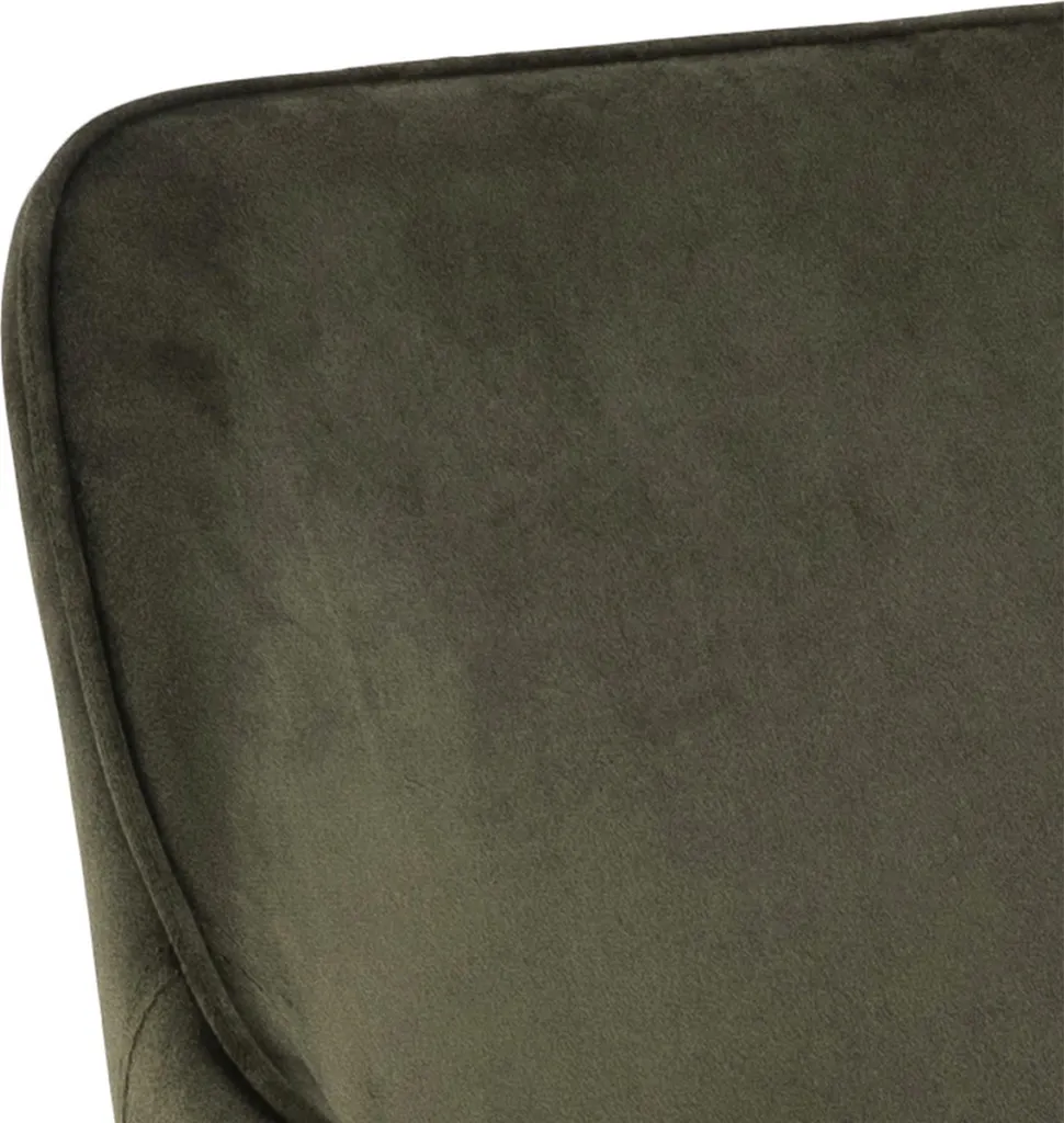Chaise Ranja velours vert : confort lombaire et assise stable - 19