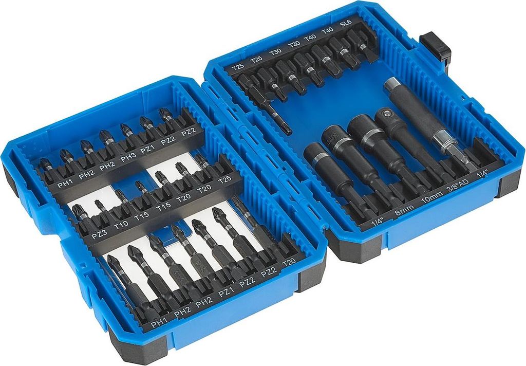 Profi Schlagschrauber-Bit-Set 33-Teilig S2 – Optimale Haltbarkeit Und Vielseitigkeit Für Jede Schraubarbeit