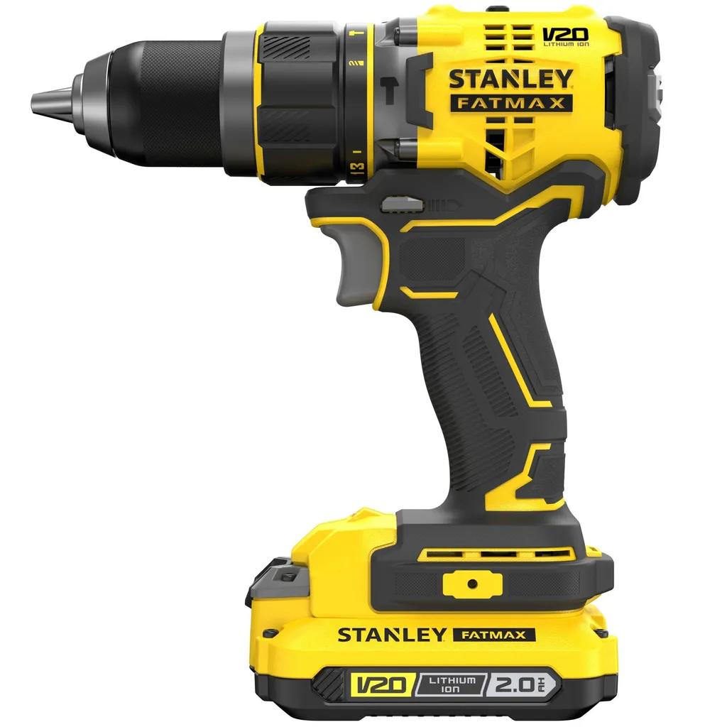 Perceuse visseuse 18V Brushless V20 Stanley Fatmax à percussion 2.0Ah - 13