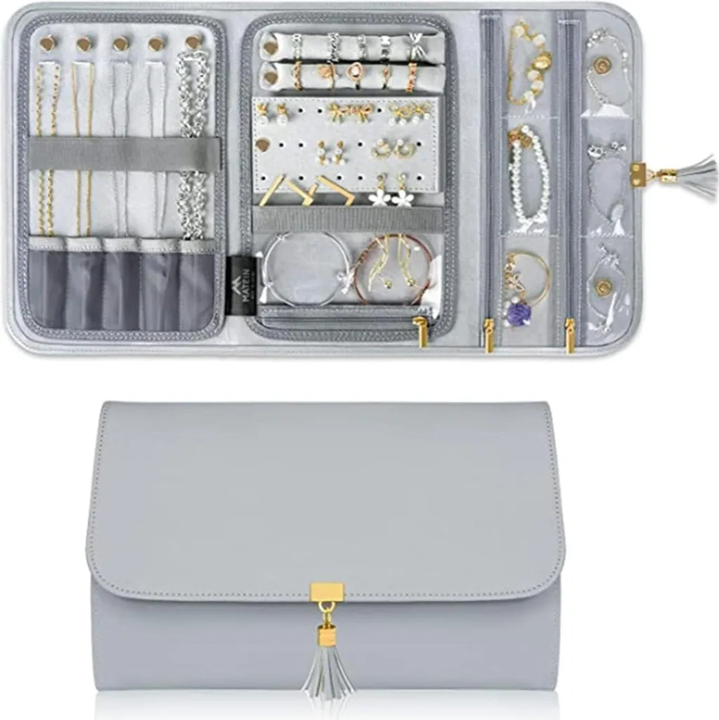 Etui à Bijoux de Voyage Elégant pour Transporter vos Parures en Sécurité