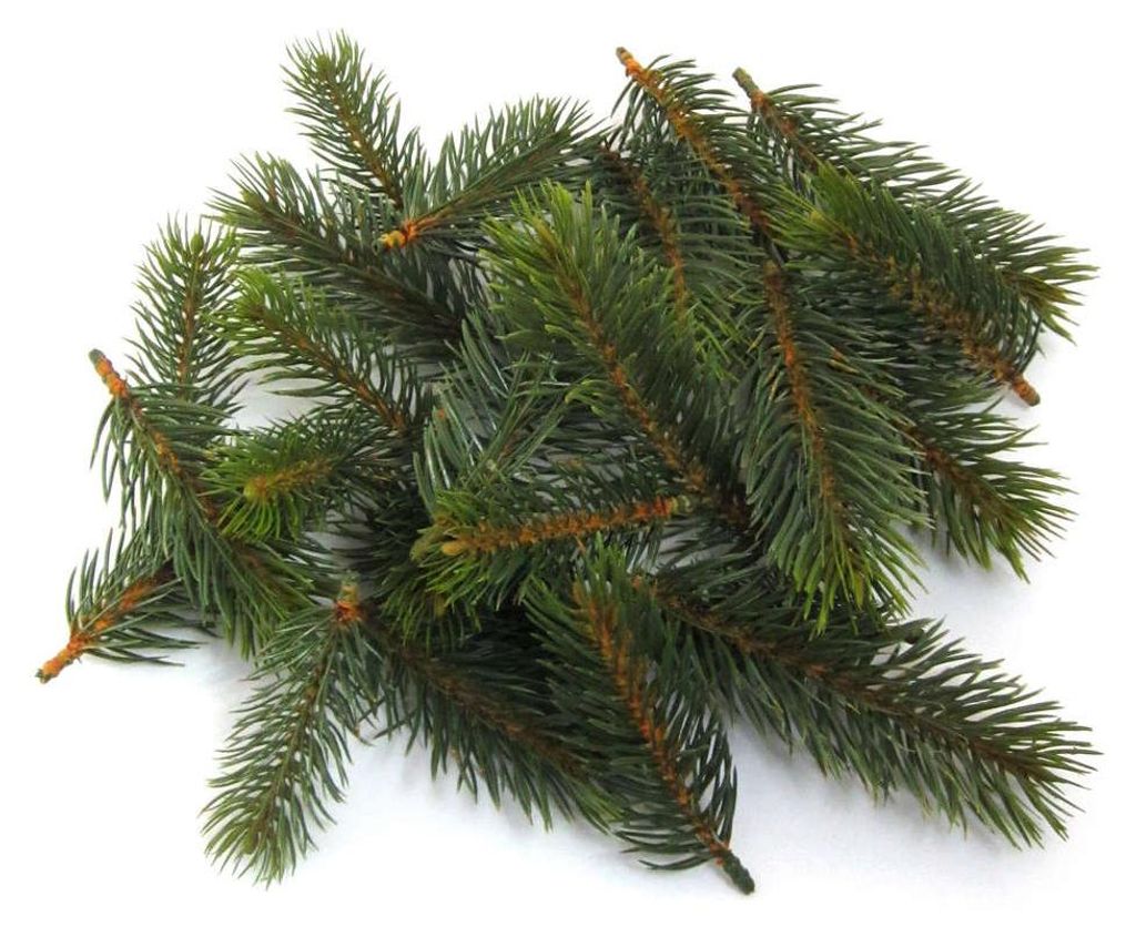 Tannenstreu "REAL" künstlich, 24 Teile. Größe ca 8, 10, 13cm.