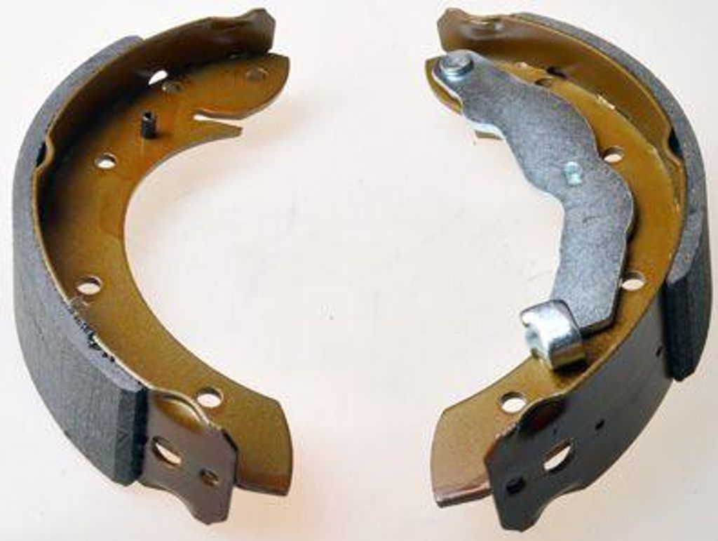DENCKERMANN B120044 Bremsbackensatz OE 7701204883 kompatibel mit Laguna, Megane, Scenic