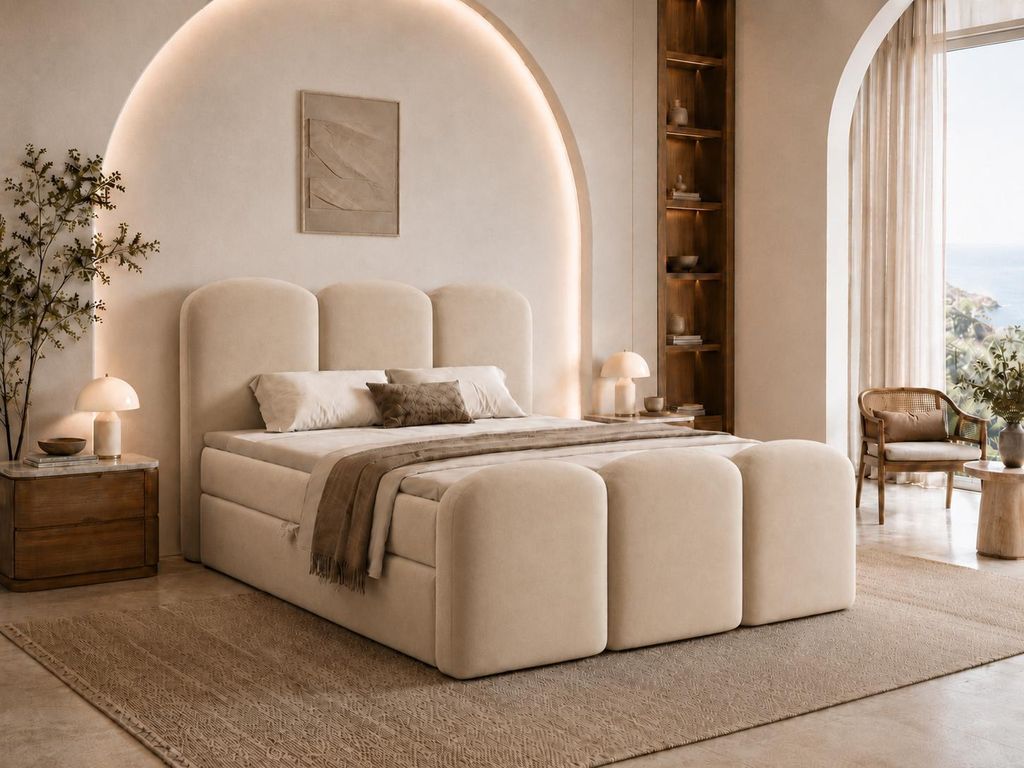 Emlar Boxspringbett Royal 120x200 - Komplett-Set mit Produktbild 