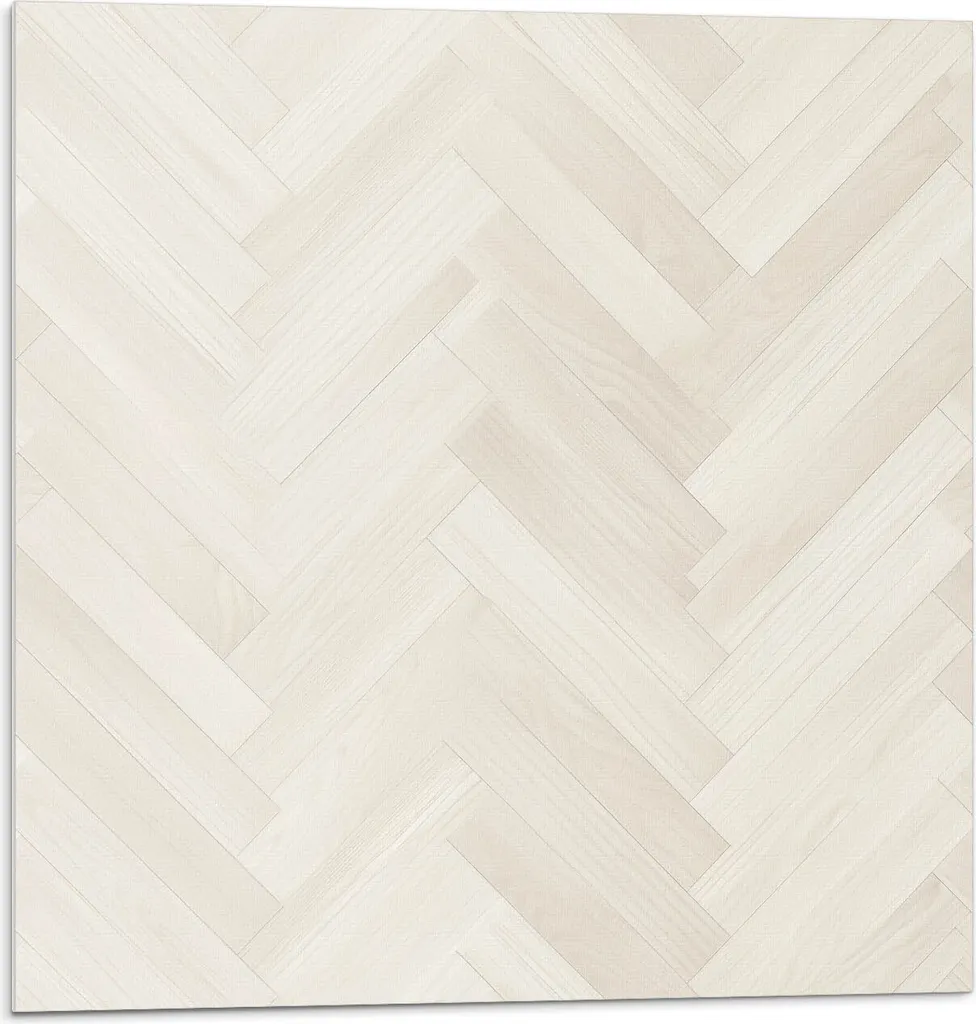 Rivestimento Murale 3D Spina di Pesce - 4 Pannelli 50x50 Legno