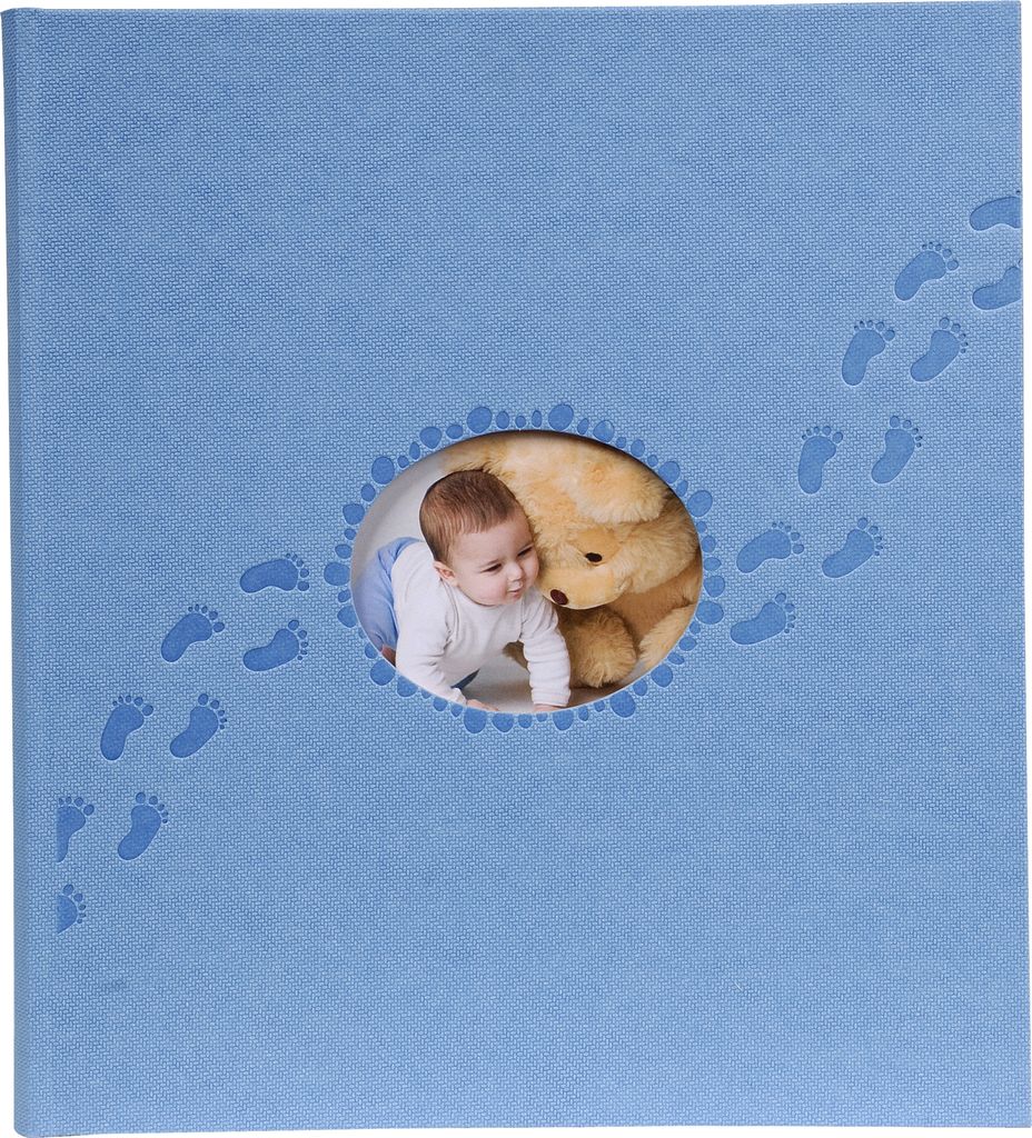 Exacompta 12203E Fotoalbum Piloo, 60 Seiten, 29x32cm - Blau