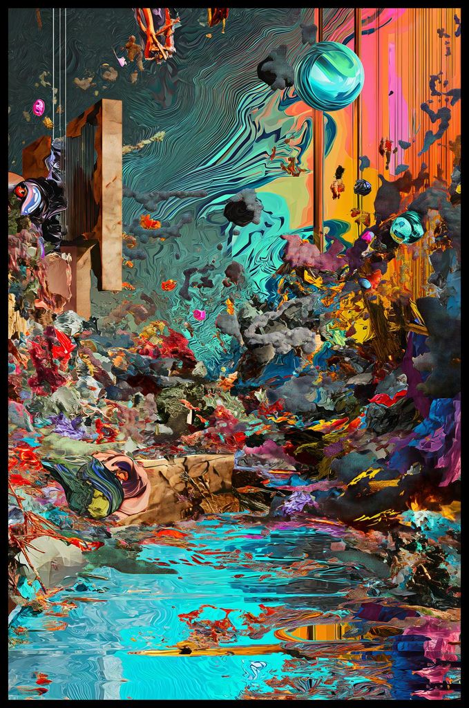 Plakat 56,6x86,4cm Alles und Nichts