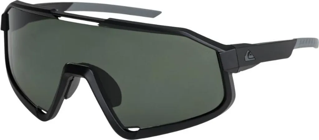 Quiksilver Slash Polarized Noir et Vert Plz : Lunettes de Soleil Sport