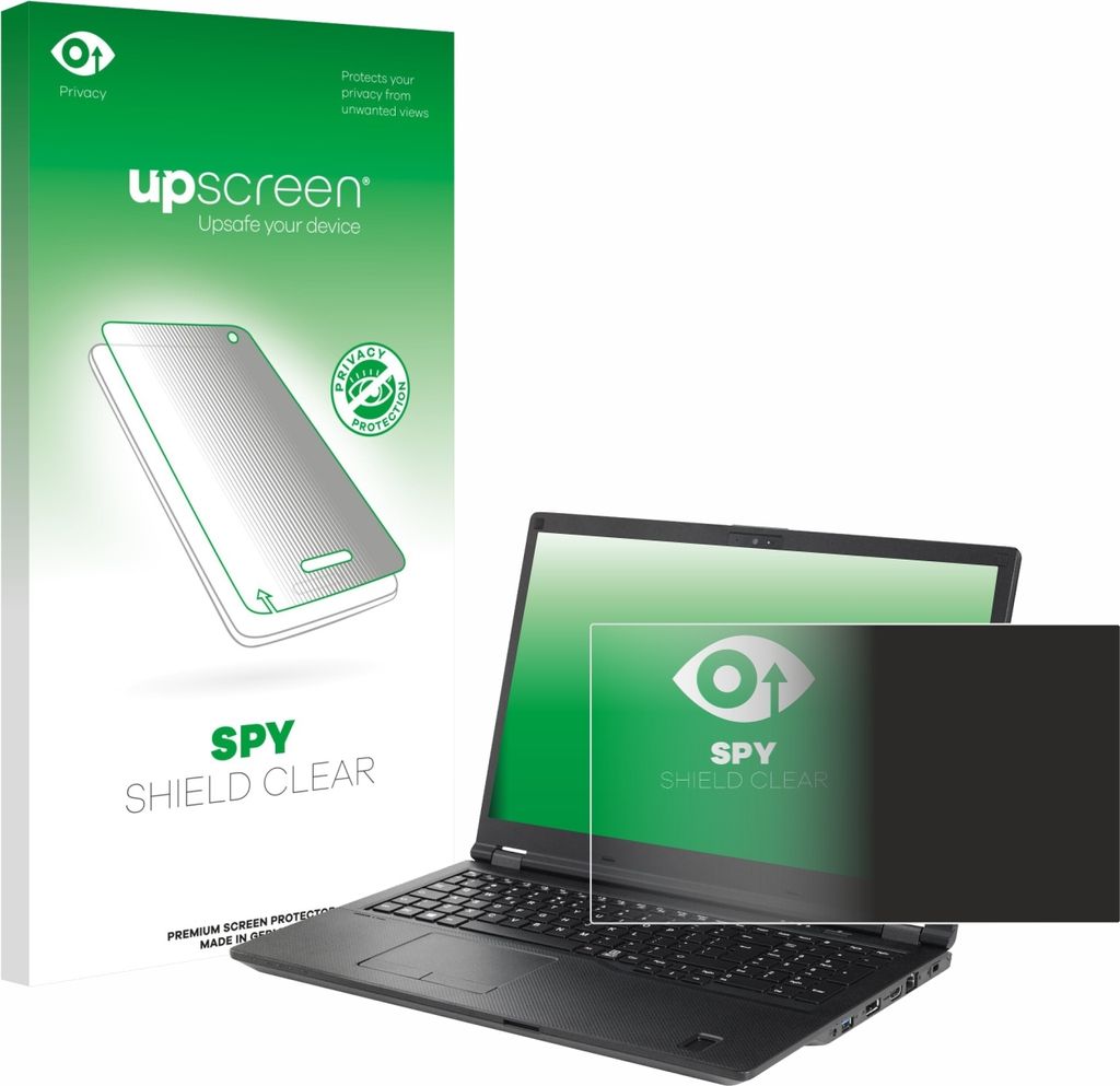 Für Fujitsu Lifebook U7511 Sichtschutzfolie Schutzfolie upscreen Anti-Spy Privacy Sichtschutz Blickschutz Display Schutz Folie Blaulichtfilter